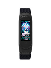 ArmorStandart Braided Solo Loop Mi Band 4/5/6/7 Чорний Black (ARM58763)