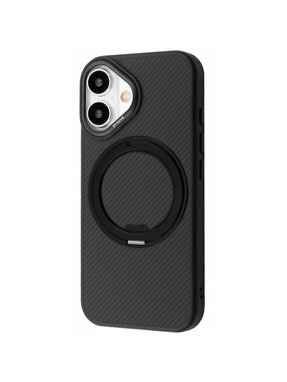 Чохол UAG Copy Reinforce Case with Magnetic Ring для Apple iPhone 16 Black (6937159284)
