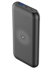 Павербанк Grunhelm 1xUSB-C + 1xUSB-A 18W 10000mAh Black