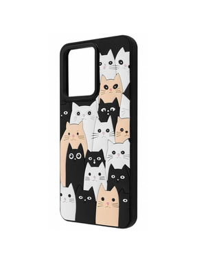 Чохол Wave Doodle Case для Xiaomi Redmi Note 12 4G Cats (6974820153)