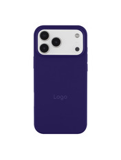 Чохол Silicone Silicone Full Case Open Cam для Apple iPhone 17 Pro Purple