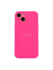 Чохол Silicone Case Full Size with Frame для Apple iPhone 14 Shiny Pink Shiny Pink (6983105742)
