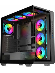 Корпус Frontier Aurex AU31A F Чорний Midi-Tower Без БЖ Midi-Tower Black