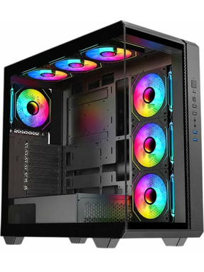 Корпус Frontier Aurex AU31A F Midi-Tower Black