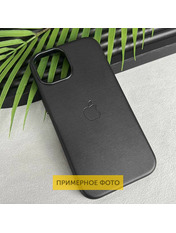 Чохол Leather Case with MagSafe для Apple iPhone 16e Black