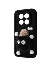 Чохол Pretty Things Pretty Things Case для Xiaomi Redmi Note 14 Pro 5G Black/Fluffy Black