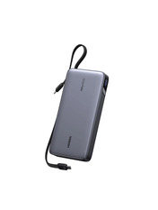 Павербанк Ugreen DualCable 3xUSB-C + 1xUSB-A Dark Gray 25000 165 165W 25000mAh Dark Gray (55995)