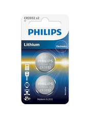 Батарейка Philips CR2032 Lithium 2 2шт (CR2032P2/01B)