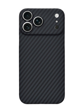 Чохол BeCover FIBRA Carbonite case with MagSafe для Apple iPhone 17 Pro Max Black (715410)