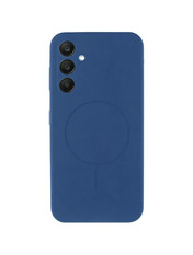 Чохол Silicone Cover Lakshmi Full Camera (AA) with MagFit для Samsung Galaxy S25 Navy Blue Navy Blue (6983104752)
