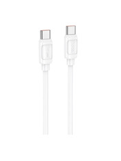 Кабель синхронізації Hoco X115 Surpass Type-C to Type-C Ні White 1 240W 1m White