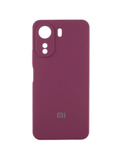 Чохол UAG Copy Silicone Cover Lakshmi Full Camera (AAA) with Logo для Xiaomi Redmi 15 (Global) Marsala Marsala (6974109532)