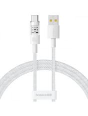 Кабель синхронізації Baseus Gem USB to Type-C Moon White 2 100W 2m Moon White (P10373002211-01)
