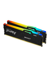 Оперативна пам’ять Kingston Fury Beast RGB DDR5 64GB (kit 2*32GB) 6000MHz (KF560C30BBAK2-64) 6000 64 2