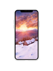 Чохол Silicone Case Full Aquarelle для Apple iPhone X/XS White