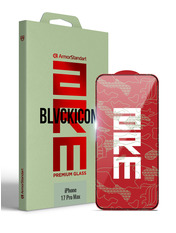 Захисне скло ArmorStandart Corning Black Icon для Apple iPhone 17 Pro Max глянсове (ARM88500)