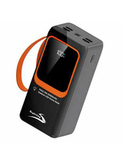 Павербанк Aspiring Light 50 1xUSB-C + 4xUSB-A 22.5 Black 50000 22,5W 50000mAh Black (PB-L50)
