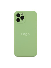 Чохол Silicone Case Square Full Camera для Apple iPhone 11 Pro Max Mint Mint (6982013475)