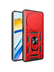 Чохол Ummi Camshield Serge Ring Magnet для Xiaomi Redmi 15C / Poco C85 Red