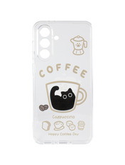 Чохол Clear Joy для Samsung Galaxy A56 A566 Coffee Coffee (6984100723)