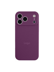 Чохол Silicone Case Full Size with Frame для Apple iPhone 18 Pro Grape Grape (6927184503)