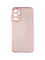 Чохол Silicone Clear Shine для Samsung Galaxy A37 Transparent/Pink Transparent/Pink (6914759230)