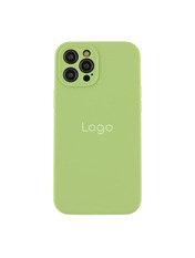 Чохол Silicone Case Full Size with Frame для Apple iPhone 12 Pro Mint Mint (6928471503)