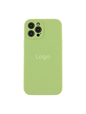 Чохол Silicone Case Full Size with Frame для Apple iPhone 12 Pro Mint (6928471503)