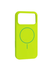 Чохол Silicone Silicone Case with MagSafe для Apple iPhone 17 Pro Max Green