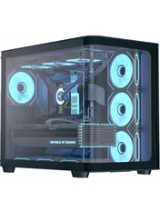 Корпус Aerocool P500C-G-V1 Midi-Tower Black (ACCM-PN01043.11)