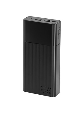 Павербанк YENKEE YPB 2021 2xUSB-C + 2xUSB-A 10W 20000mAh Black (37000119)