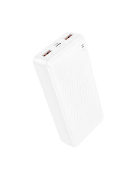 Павербанк Borofone BJ56A Graceful 1xUSB-C + 2xUSB-A 22,5W 20000mAh White