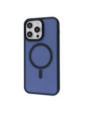 Чохол Wave Matte Insane Case with Magnetic Ring для Apple iPhone 14 Pro Max Midnight Blue Midnight Blue (6908751324)