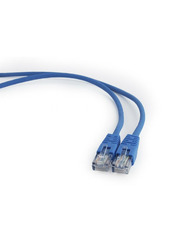 Мережевий патч-корд Cablexpert Cat.5e UTP Синій Blue 1 1m Blue (PP12-1M/B)