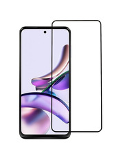 Захисне скло PowerPlant Full Screen для Motorola Moto G13 Глянсова BOX глянсове (GL602732) Black