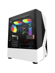 Корпус 1stPlayer F3-A-WH-4F1 Midi-Tower White