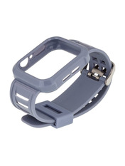 Pino Band Silicone Shine + Protect Case Apple Watch 42/44/45/49 mm Сірий Light Grey