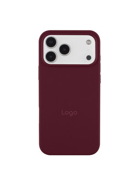 Чохол Silicone Case Full Size (AA) для Apple iPhone 18 Pro Plum (6972058314)