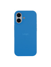 Чохол Silicone Silicone Full Case Open Cam для Apple iPhone 17 Royal Blue
