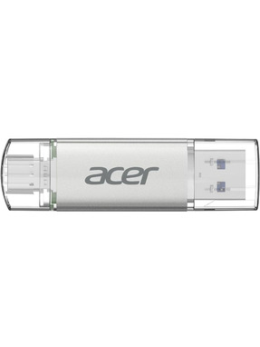 USB накопичувач Acer UT300 Dual Drive 128GB Silver (BL.9BWWA.590)