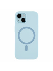 Чохол Clear Case with MagSafe для Apple iPhone 15 Blue