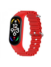 Pino Ocean Band Mi Band 4/5/6/7 Червоний Red