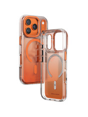 Чохол Puloka Resplendent with Magnetic Fit для Apple iPhone 17 Pro Orange Orange (6905827134)