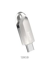 USB накопичувач Hoco UD8 Smart Drive 128GB Silver (HOCOUD8OTGS/128GB) 128 ГБ