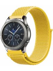 BeCover Nylon Style Xiaomi Amazfit/Samsung 20 mm Жовтий Yellow (705845)