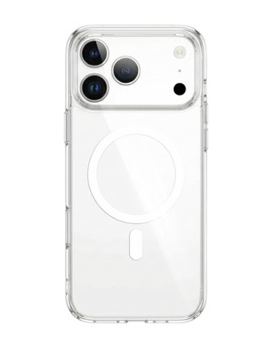 Чохол BeCover FIBRA Crystal Case with MagSafe для Apple iPhone 17 Pro Transparent (715369)