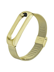 BeCover Metal Mi Band 5/6/7 Золотистий Gold (705148)