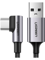 Кабель синхронізації Ugreen US284 USB to Type-C 18W 3m Black (70255)
