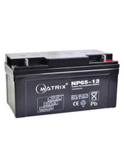 Акумулятор для ДБЖ Matrix AGM 12V 65 65Ah (NP65-12 Matrix)