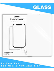 Захисне скло BeCover Teclast Tab T50 Mini / P50 Mini 8.7 Захисне скло для планшетів